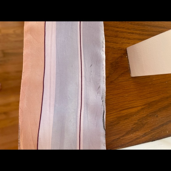 Free People NWT size SM Mackenzie Pastel Striped lightweight wrap top - Picture 5 of 14